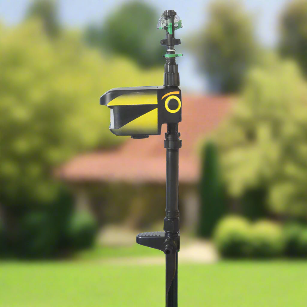 Solar Powered Motion Sensor Animal Repellent Sprinkler - Cofik