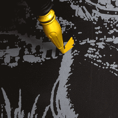 Fun Interactive Scratch Off Art Poster