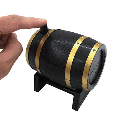 Rustic Oak Wooden Toothpick Holder - Cofik