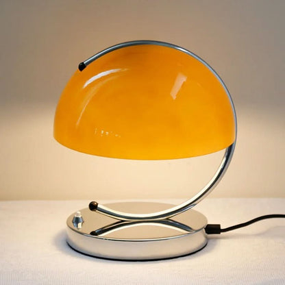 Elegant Glass Mushroom Table Light