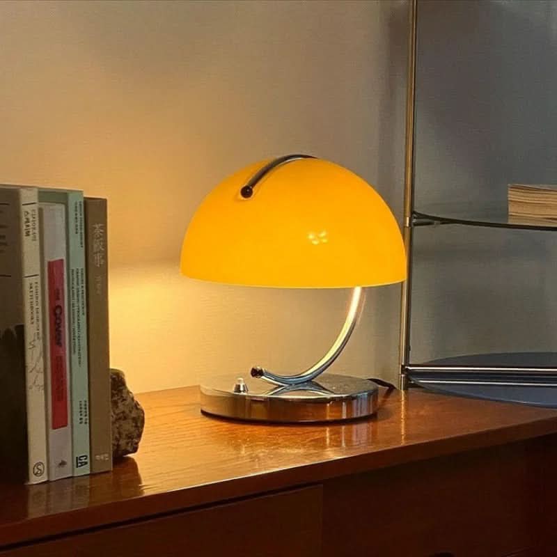 Elegant Glass Mushroom Table Light