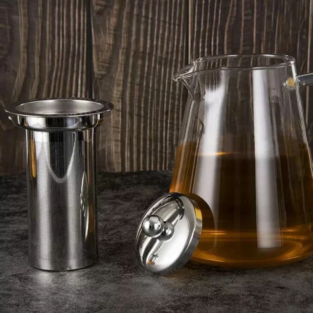 Premium Glass Teapot with Strainer