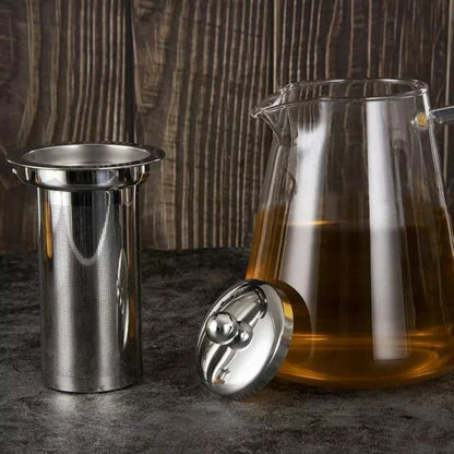 Premium Glass Teapot with Strainer