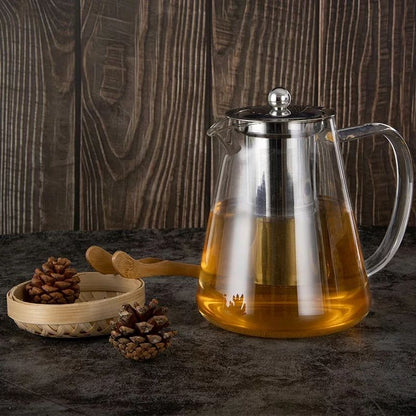 Premium Glass Teapot with Strainer