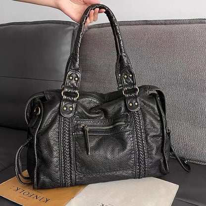 Genuine Leather Handbag
