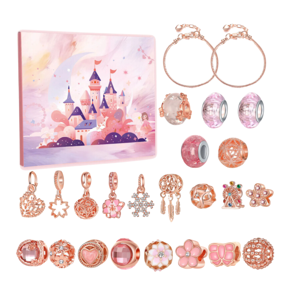 Girls' DIY Advent Calendar 2026 – Jewelry and Bracelet Set