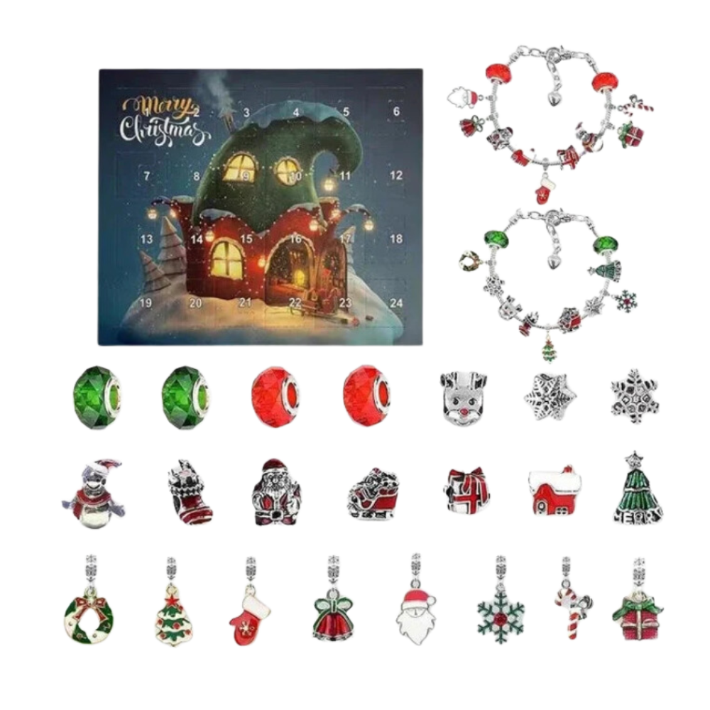 Girls' DIY Advent Calendar 2026 – Jewelry and Bracelet Set