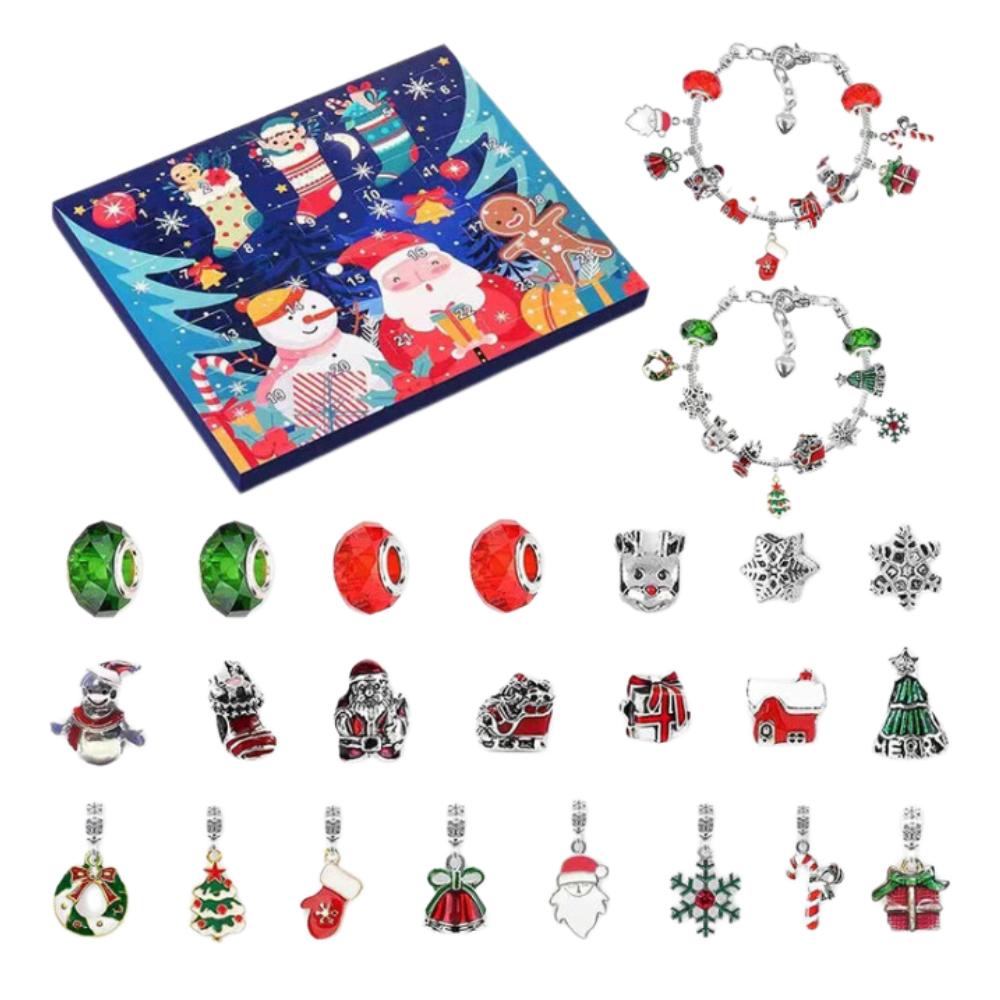 Girls' DIY Advent Calendar 2026 – Jewelry and Bracelet Set