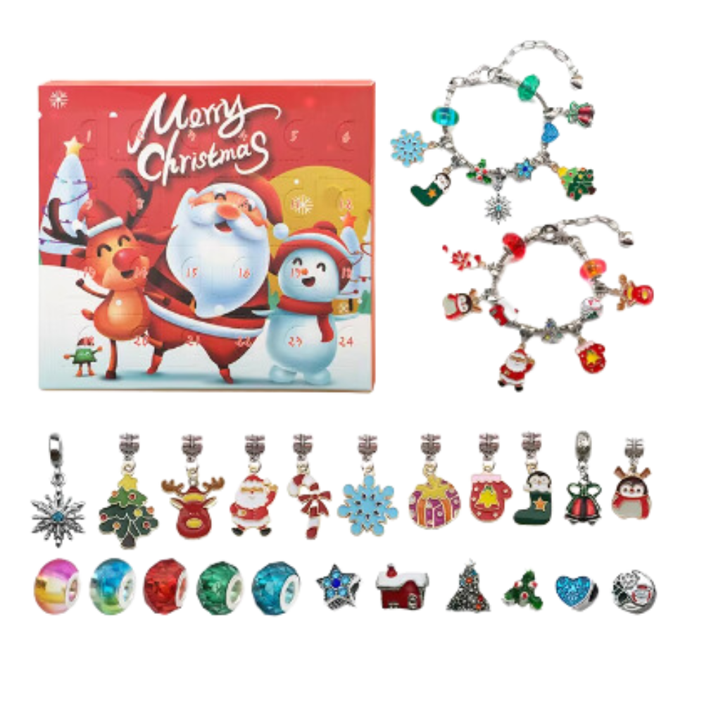 Girls' DIY Advent Calendar 2026 – Jewelry and Bracelet Set