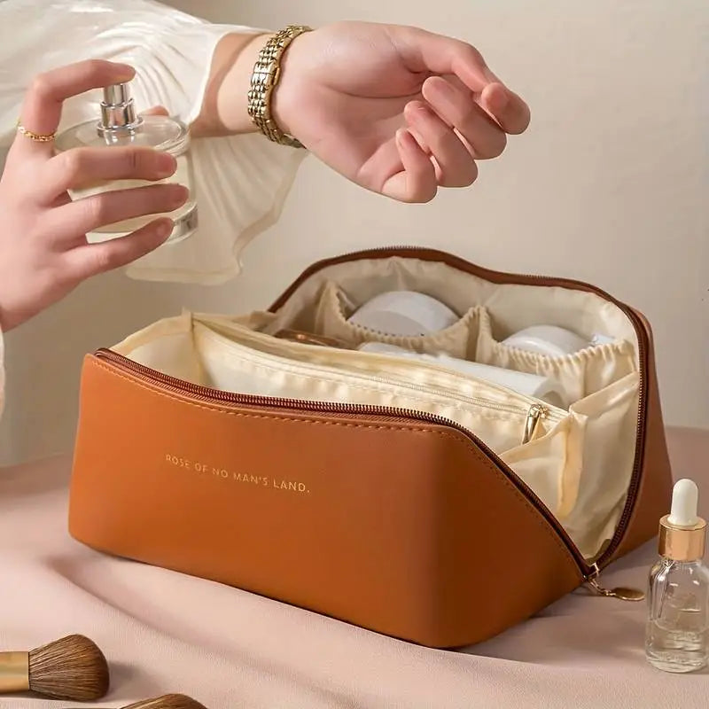 Luxury Makeup Bag with Extra Storage