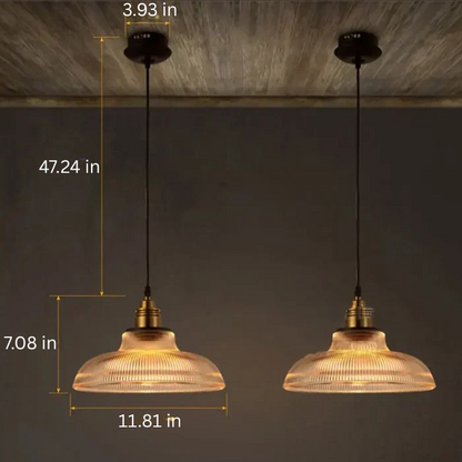 Glass Pendant Lamp - CrystalLoom