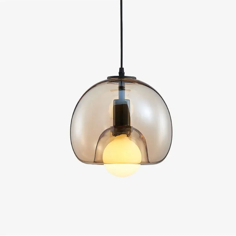 Colorful Glass Globe Pendant Light Shade