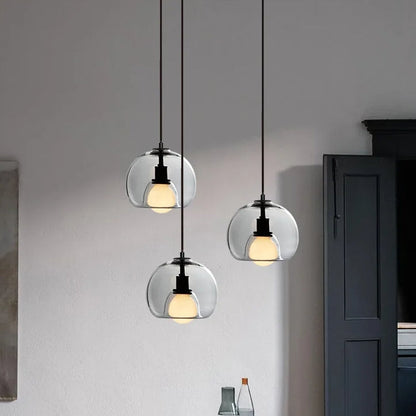 Colorful Glass Globe Pendant Light Shade