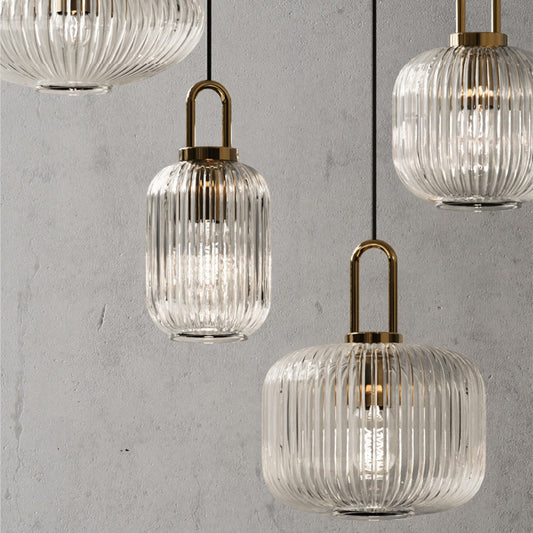 Stylish Glass Pumpkin Pendant Lighting - Cofik