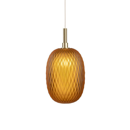 Colorful Glass Globe Hanging Lamp