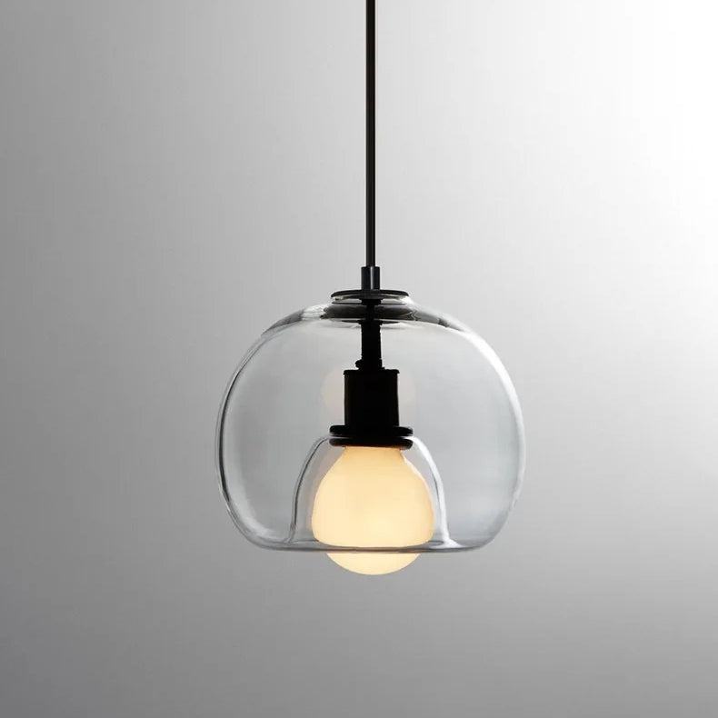 Colorful Glass Globe Pendant Light Shade