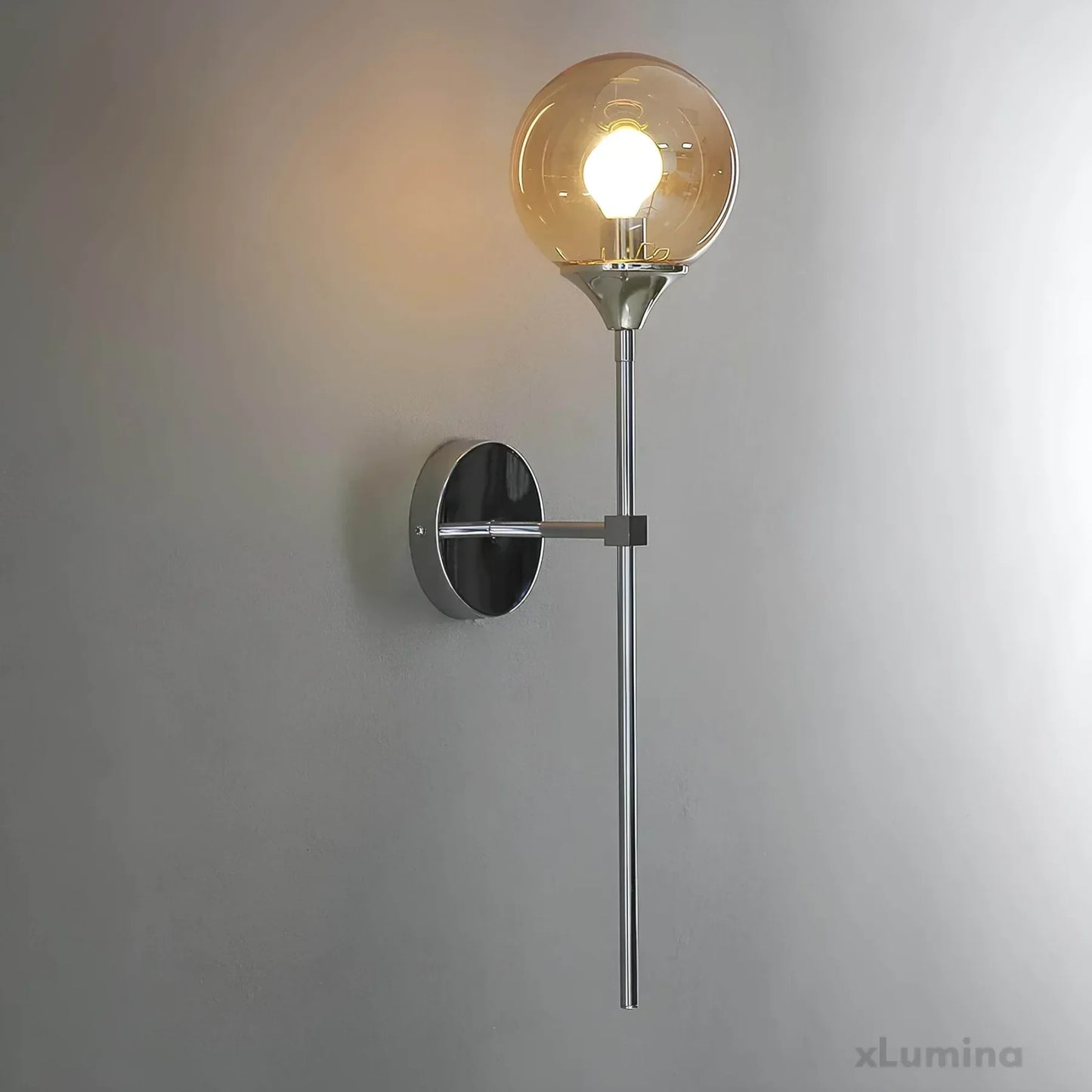 Sleek Modern Glass Wall Light