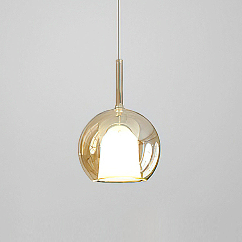 Beautiful Glass Pendant Light for Kitchen Island Ceiling
