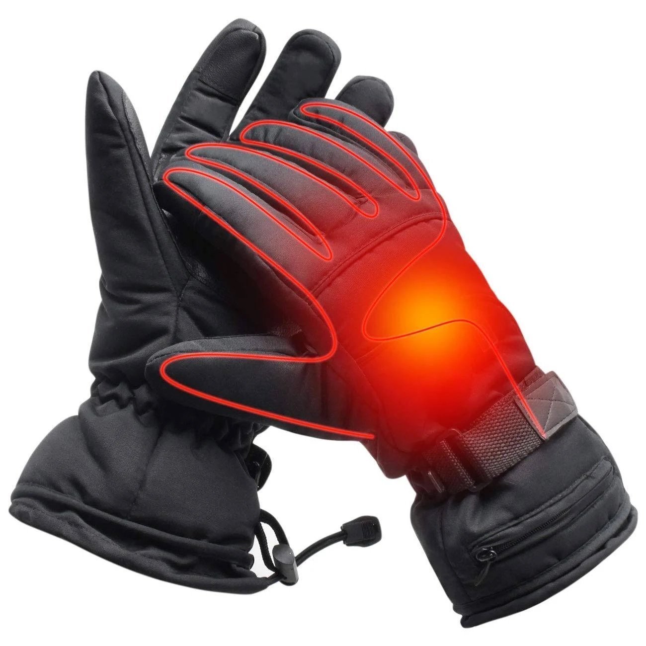 Warm Waterproof Insulated Heated Gloves for Winter - Cofik