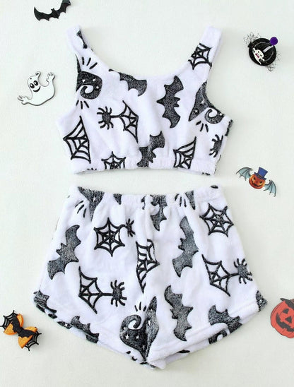 Glow-in-the-Dark Spooky Pajama Set