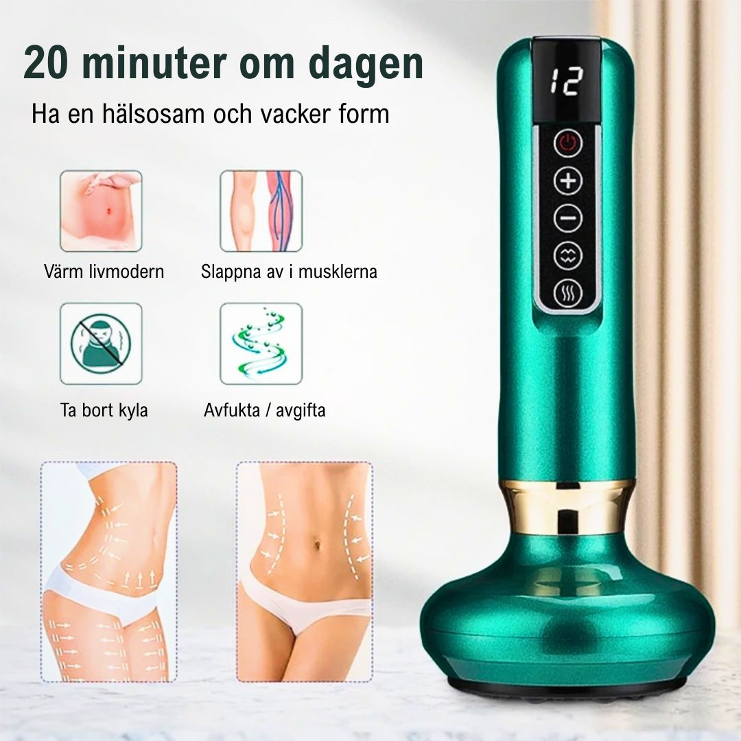 GlowCup – Cellulite Remover and Skin Tightening with Red Light and Cupping Therapy
