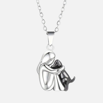 Beautiful Embrace Pendant Necklace Fashion Jewelry