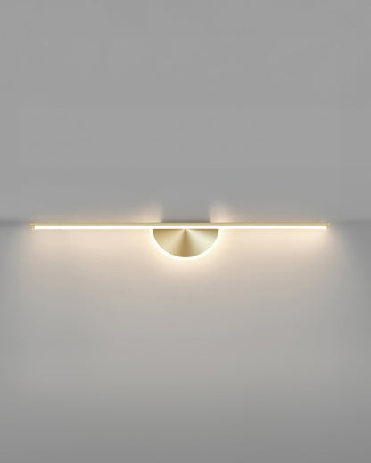 Contemporary Wooden Curved Wall Lamp