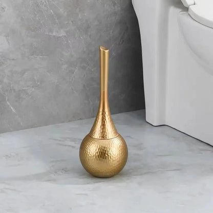 Luxury Toilet Brush with Chrome Finish for Modern Baths