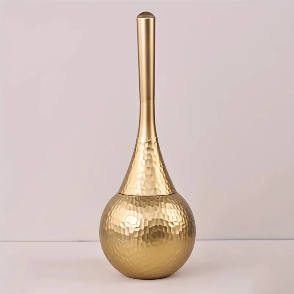 Luxury Toilet Brush with Chrome Finish for Modern Baths