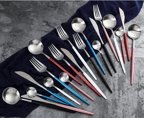 Premium 24-Piece Stainless Steel Cutlery Set