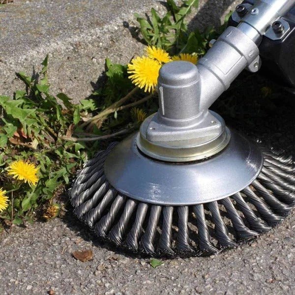 Heavy Duty Steel Brush for Garden Trimmers