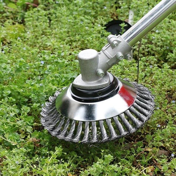 Heavy Duty Steel Brush for Garden Trimmers