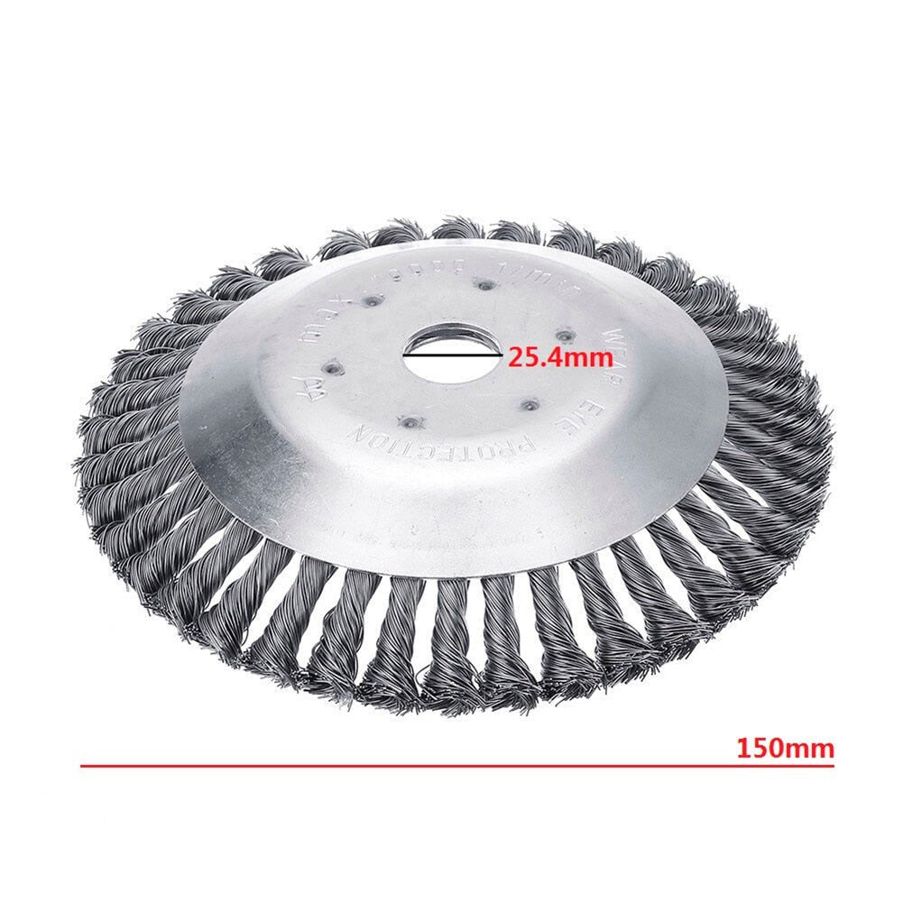 Heavy Duty Steel Brush for Garden Trimmers