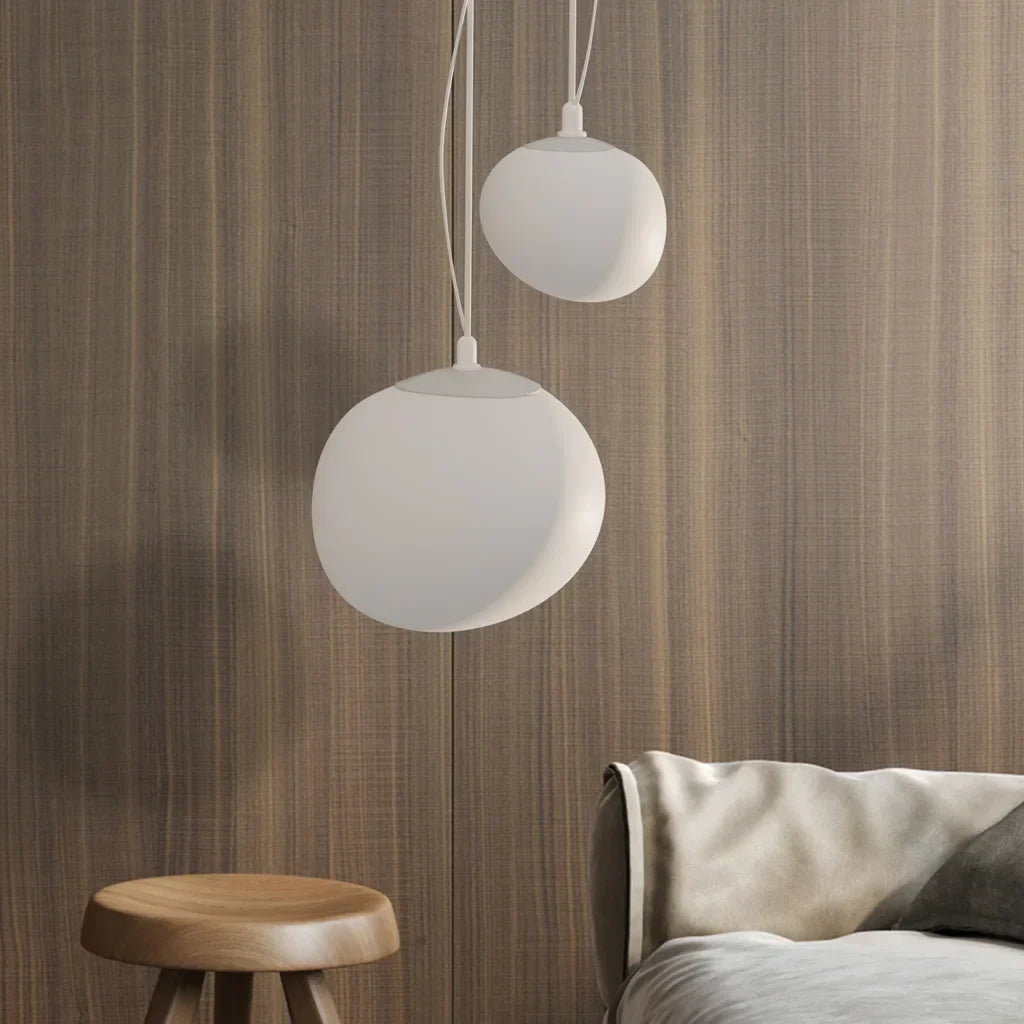 Beautiful Glass Drop Pendant Lighting Fixture