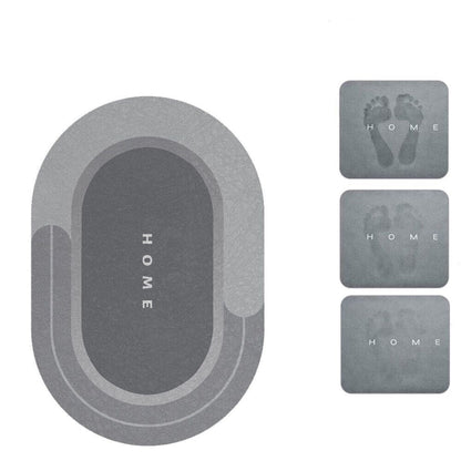 Soft Grip Anti-Slip Bath Mat for Quick Dry Bathroom Rug