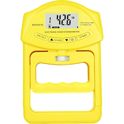 Accurate Grip Strength Tester 90kg Digital Hand Dynamometer