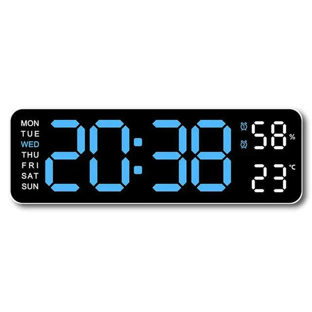 Smart Digital Alarm Clock with USB Charging Port