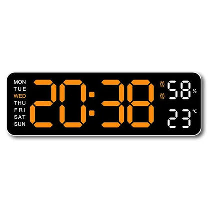 Smart Digital Alarm Clock with USB Charging Port