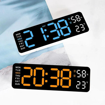 Smart Digital Alarm Clock with USB Charging Port