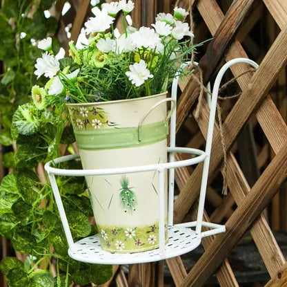 Blooming Garden Hanging Planters Outdoor Decor