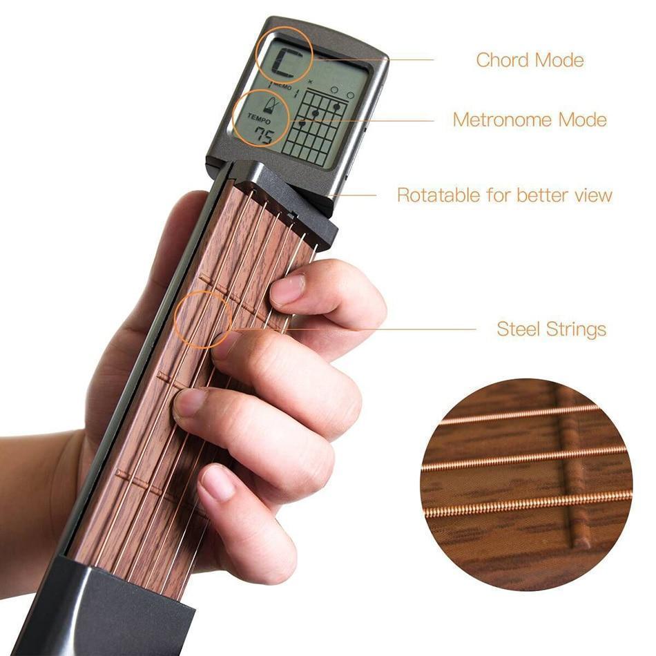 Portable Guitar Practice Aid Tool