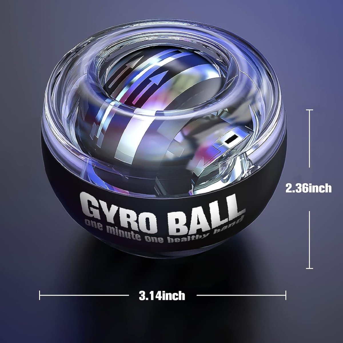 Compact Gyro Forearm Strength Trainer