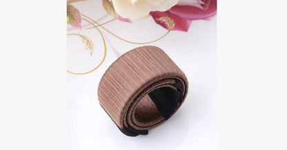 Easy Hair Bun Styling Wrap