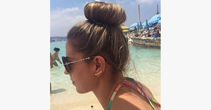 Easy Hair Bun Styling Wrap