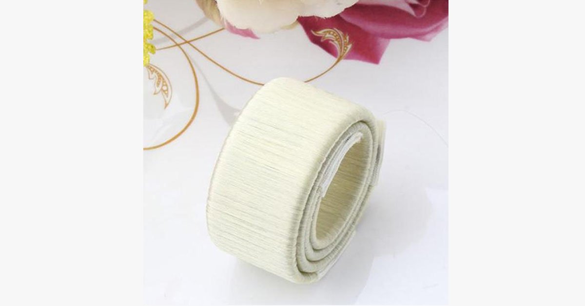 Easy Hair Bun Styling Wrap