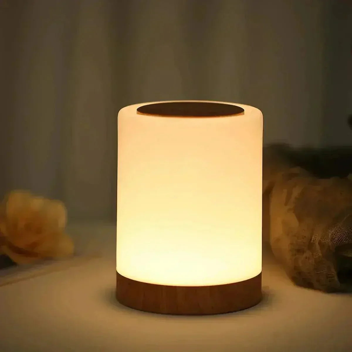 Compact Touch Table Lamp with Sensor