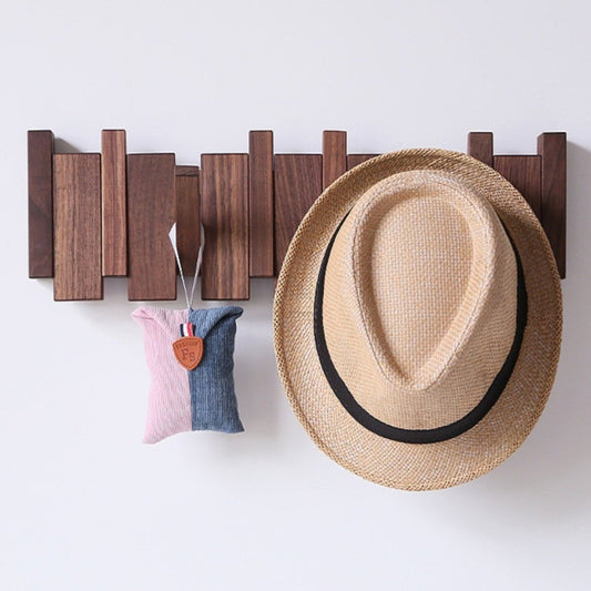 Traditional Wood Wall Hook Rack - Cofik