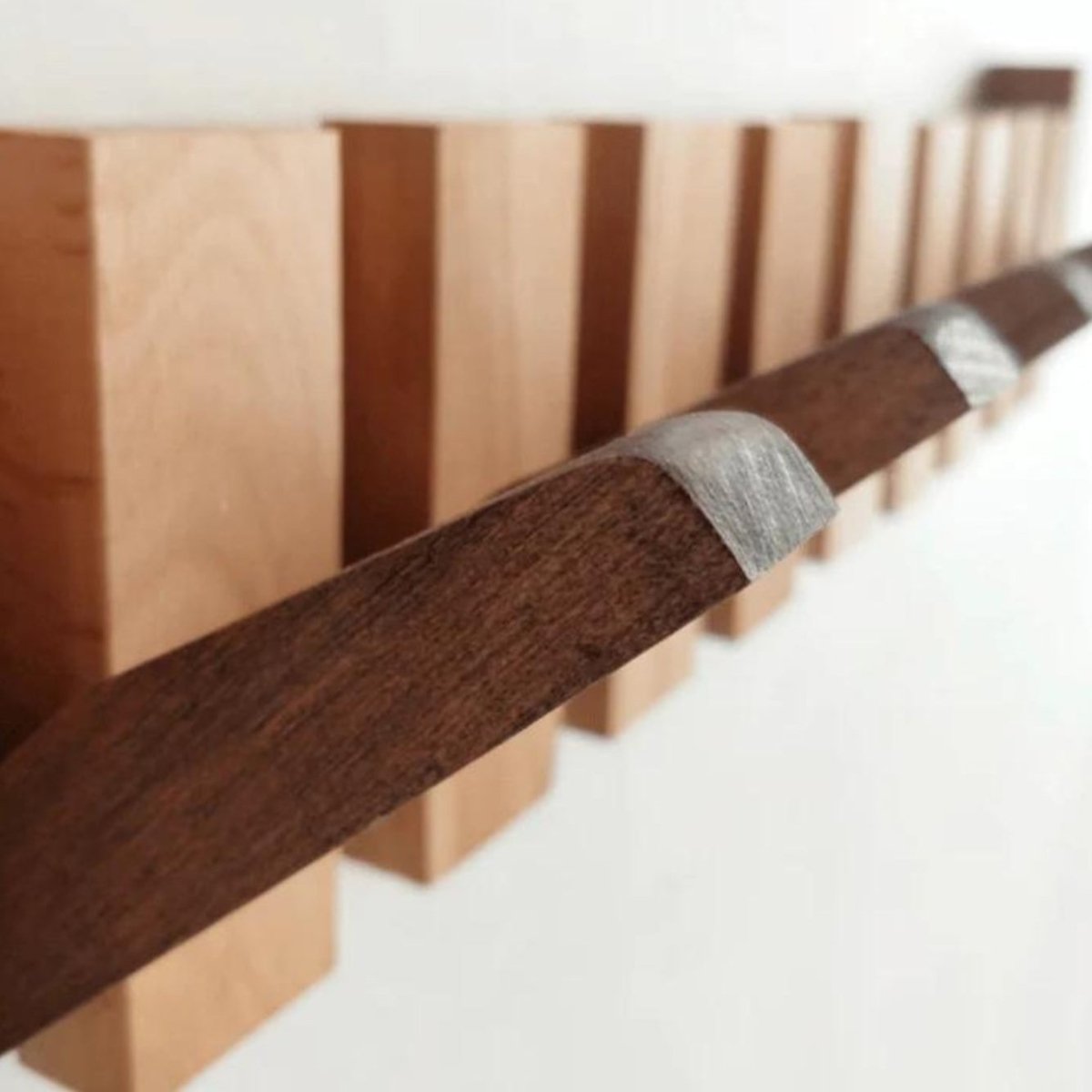 Traditional Wood Wall Hook Rack