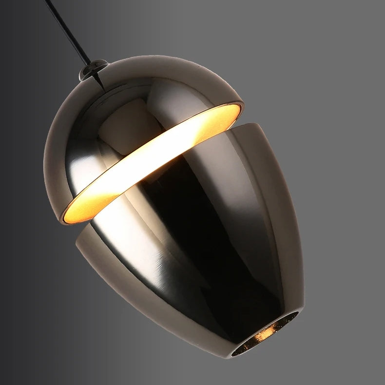 Compact Mini 1-Light Bedroom Pendant Lamp
