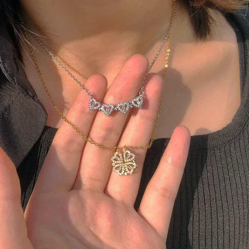 Lovely Gemstone Drop Necklace